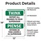 Signmission Safety Culture Sign, 12 in Width, Vinyl Decal, Rectangle OS-2PACK-TS-D-1218-L-11857 - alternate 6